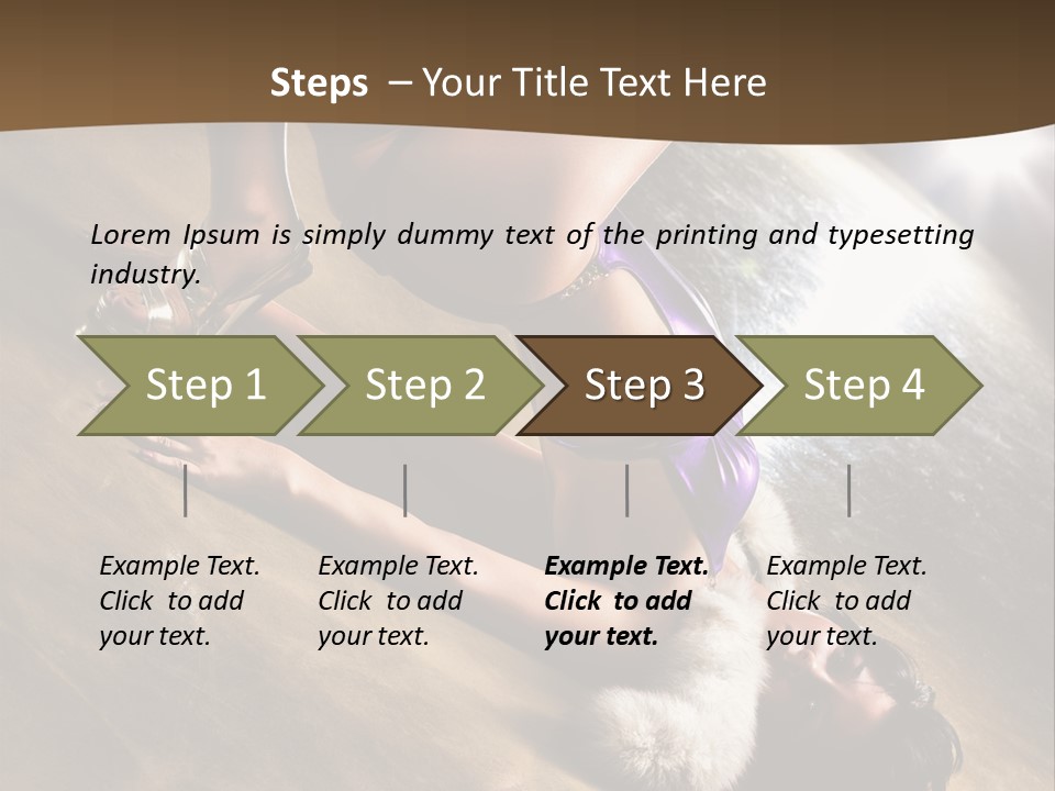 Perfect Angle Fashion PowerPoint Template