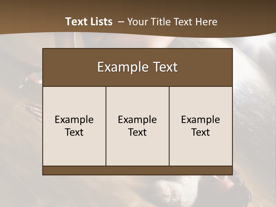 Perfect Angle Fashion PowerPoint Template