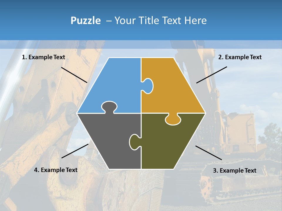Construction Equipment PowerPoint Template