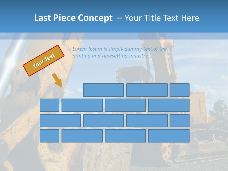 Construction Equipment PowerPoint Template