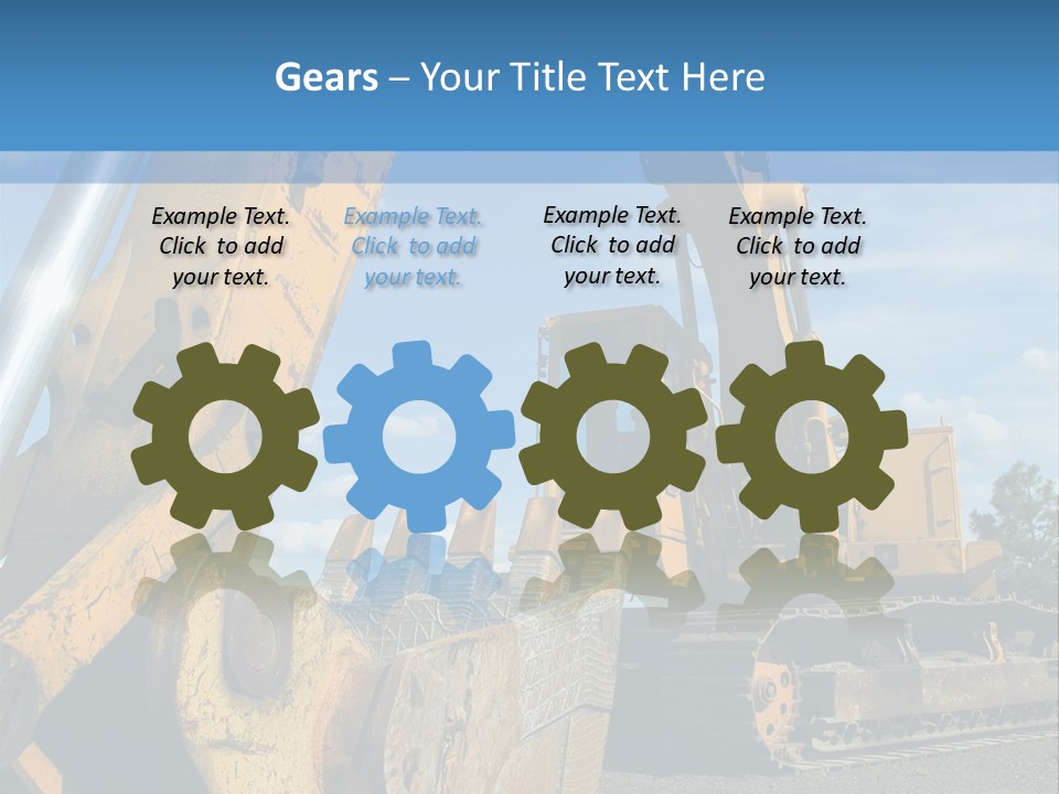 Construction Equipment PowerPoint Template