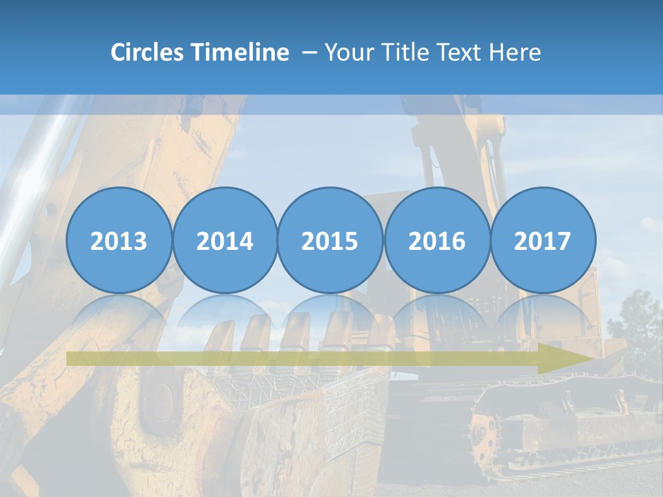 Construction Equipment PowerPoint Template