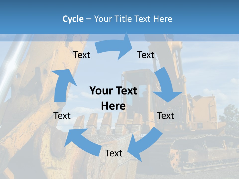Construction Equipment PowerPoint Template