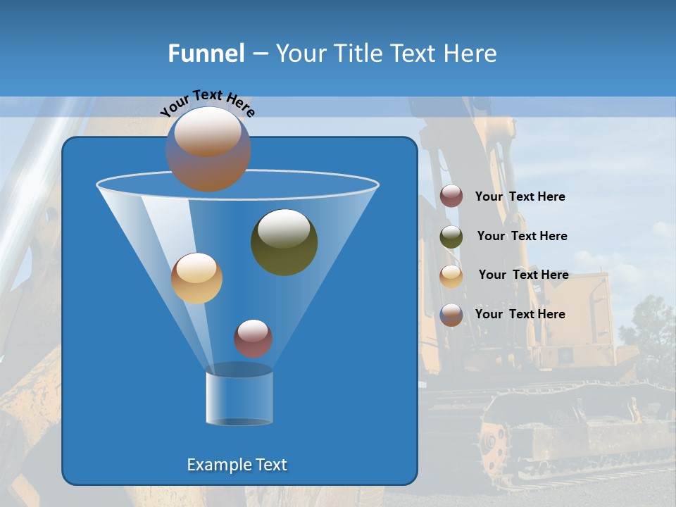 Construction Equipment PowerPoint Template