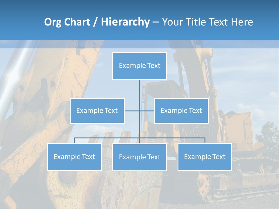 Construction Equipment PowerPoint Template