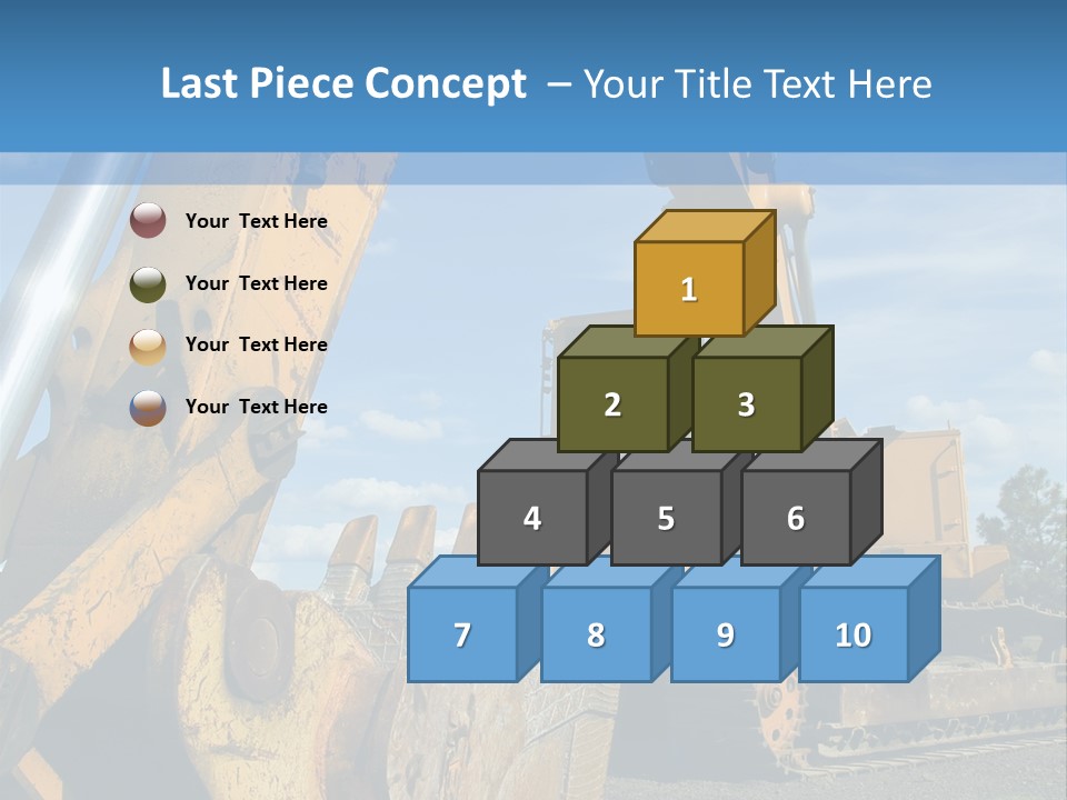 Construction Equipment PowerPoint Template