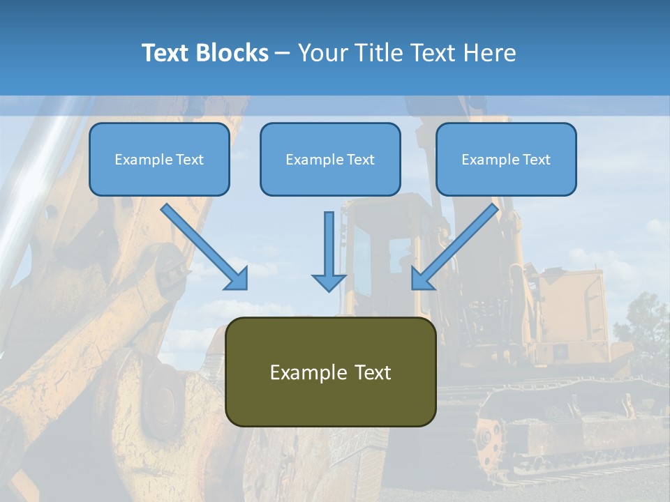 Construction Equipment PowerPoint Template