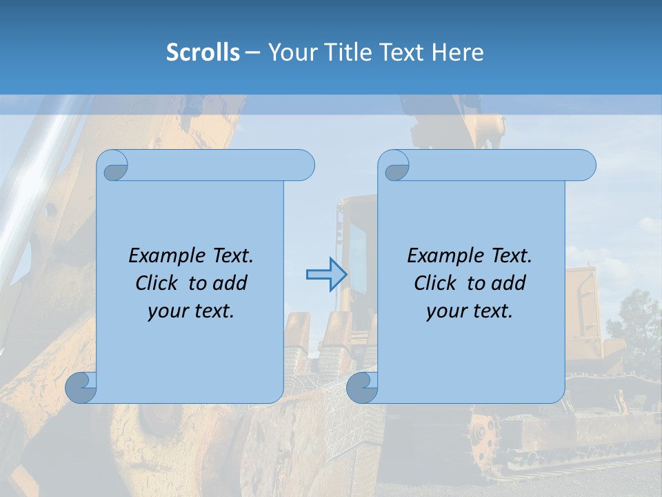 Construction Equipment PowerPoint Template
