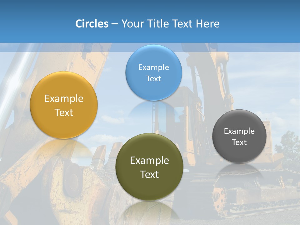 Construction Equipment PowerPoint Template