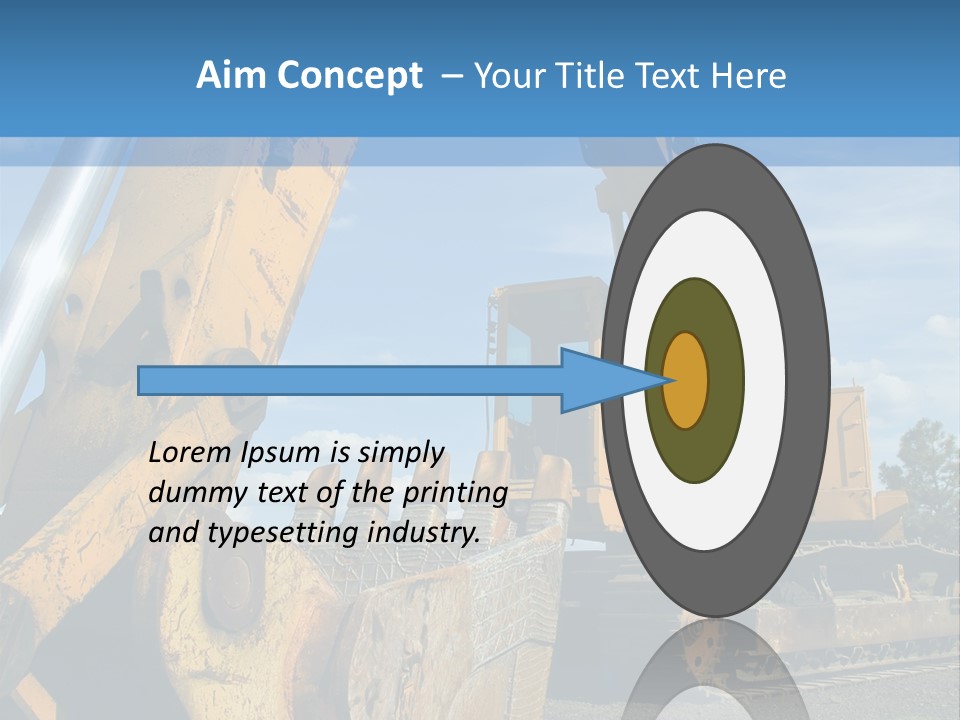 Construction Equipment PowerPoint Template