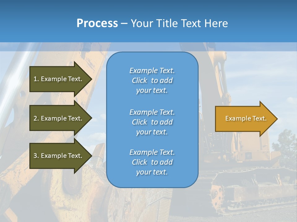 Construction Equipment PowerPoint Template