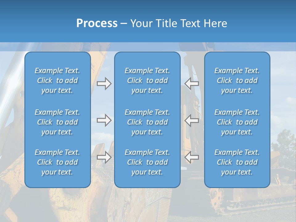 Construction Equipment PowerPoint Template