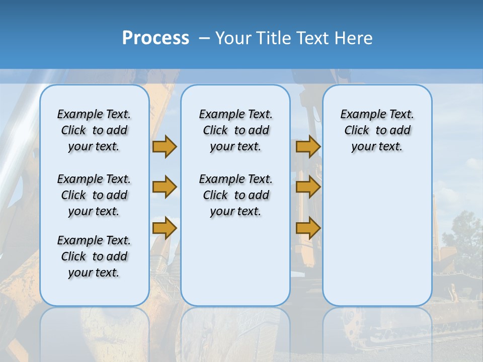 Construction Equipment PowerPoint Template