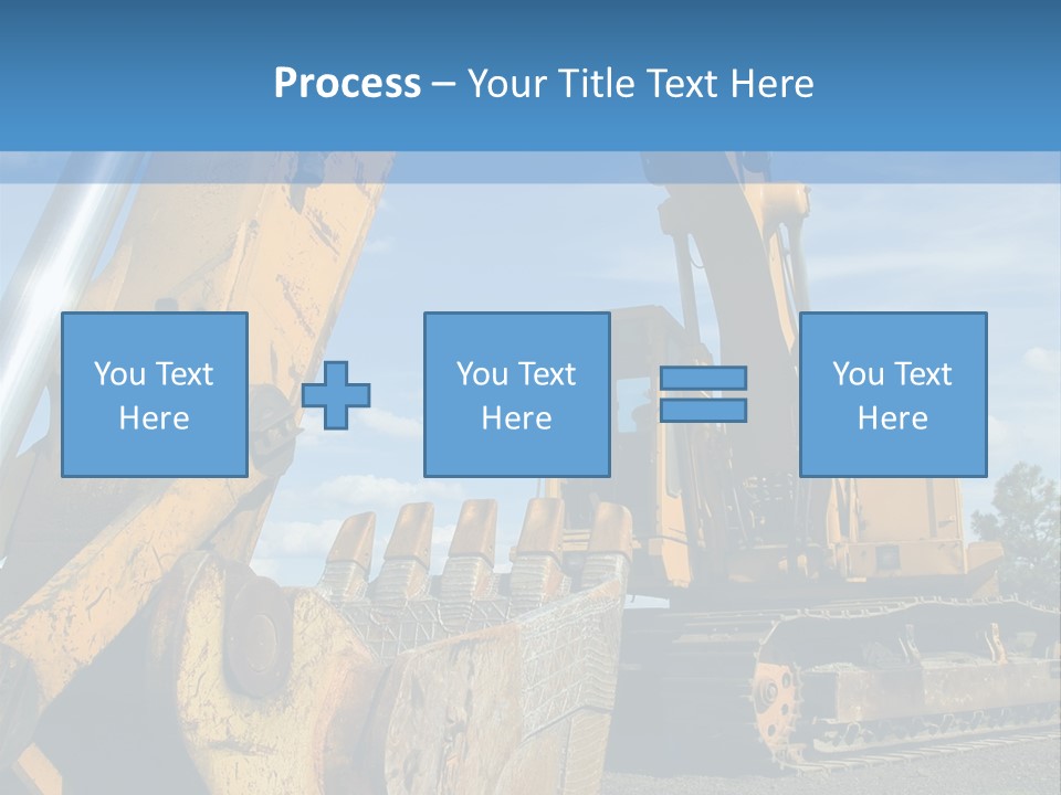 Construction Equipment PowerPoint Template