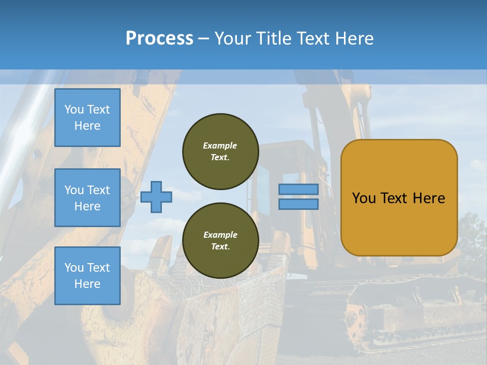 Construction Equipment PowerPoint Template