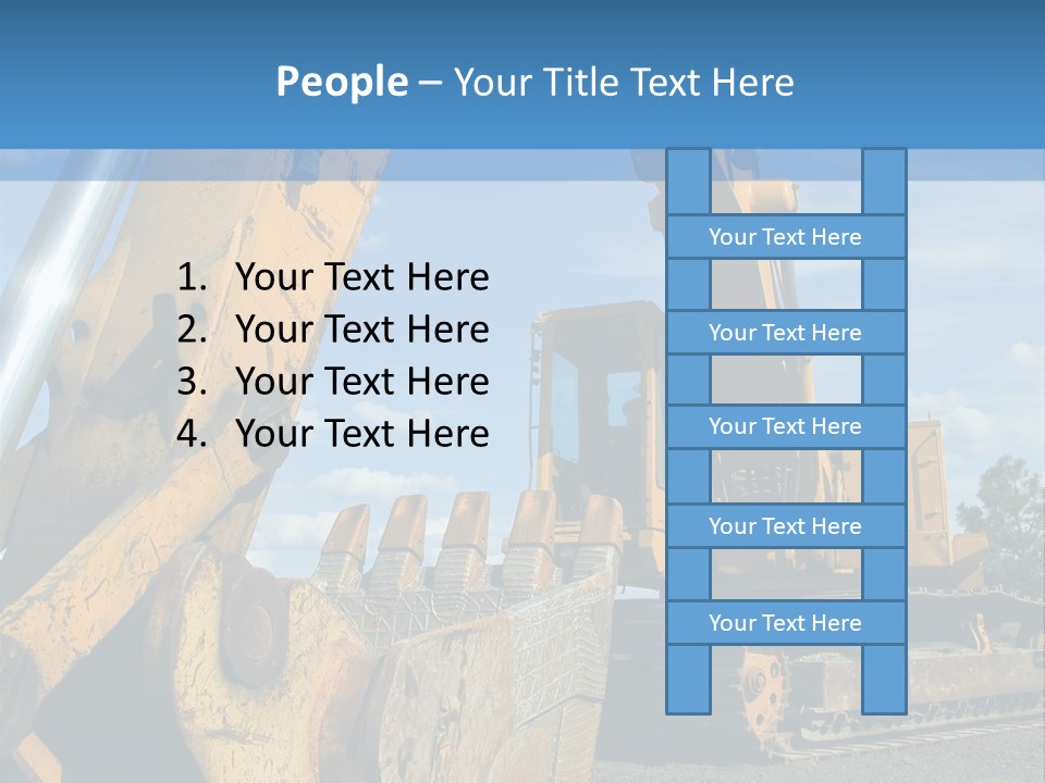 Construction Equipment PowerPoint Template