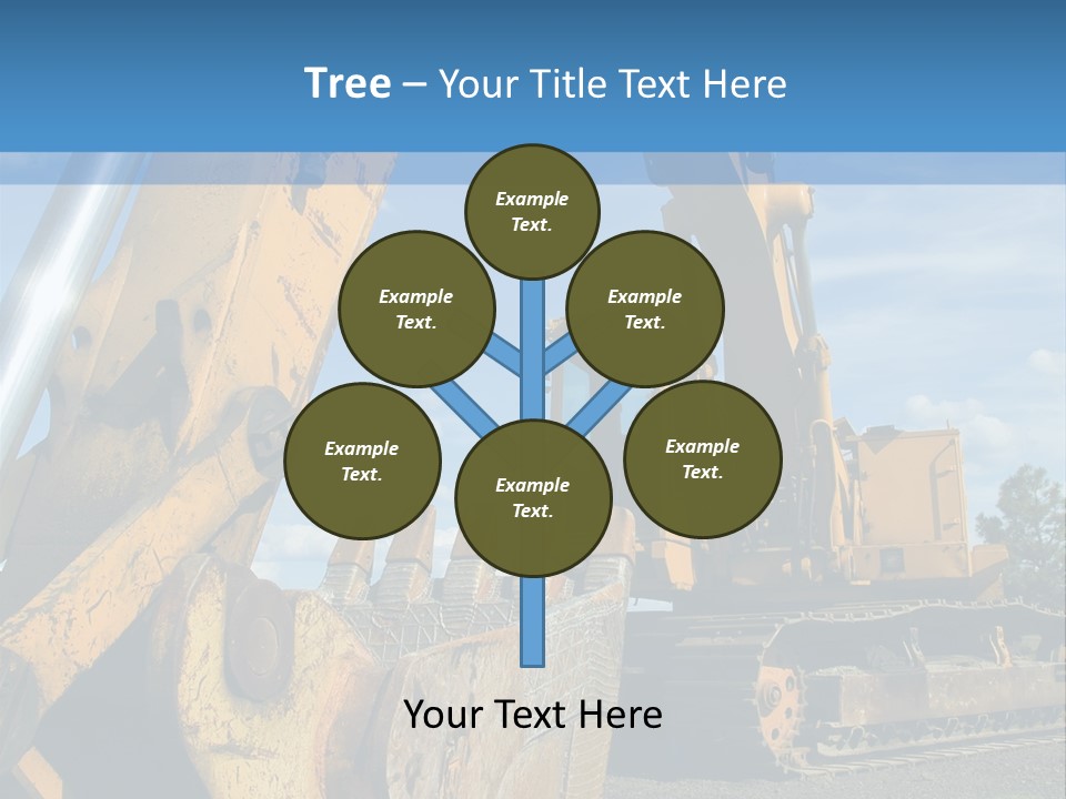 Construction Equipment PowerPoint Template