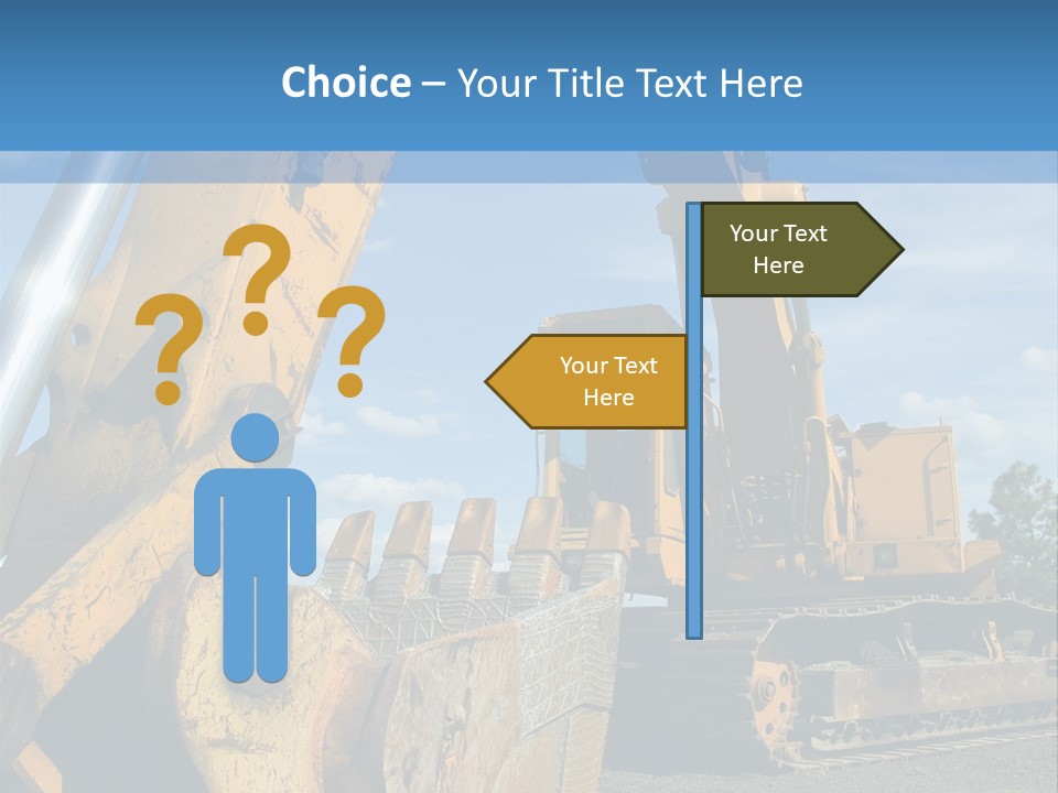 Construction Equipment PowerPoint Template