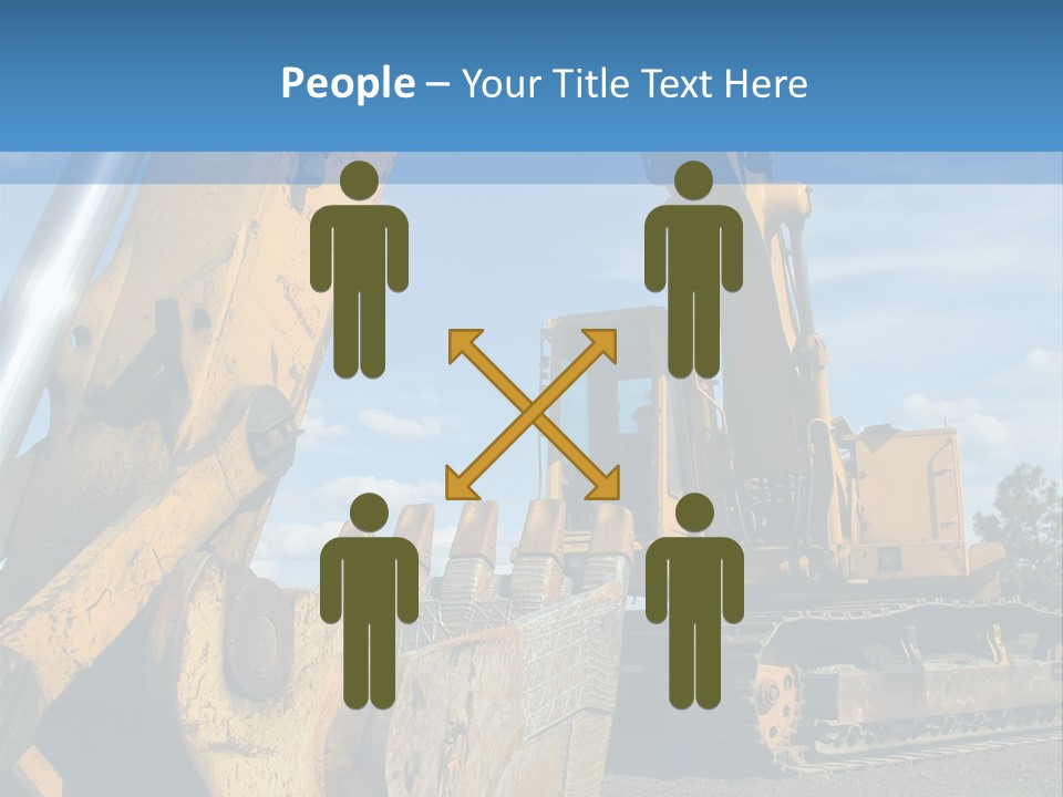 Construction Equipment PowerPoint Template