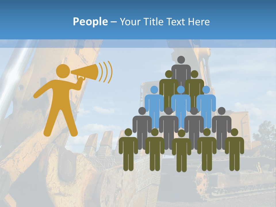 Construction Equipment PowerPoint Template