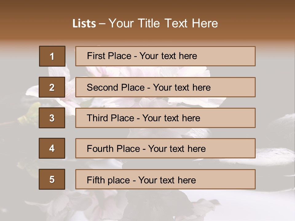 Fond D Écran Zen PowerPoint Template