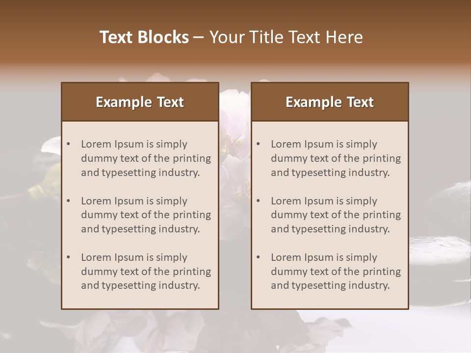 Fond D Écran Zen PowerPoint Template