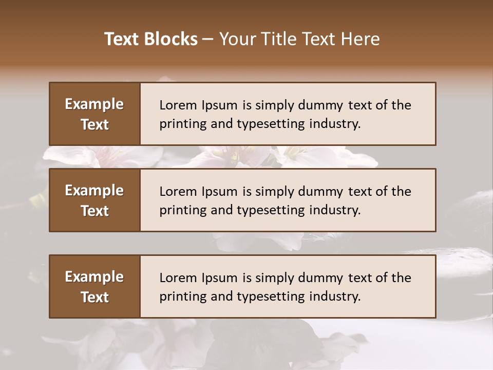 Fond D Écran Zen PowerPoint Template