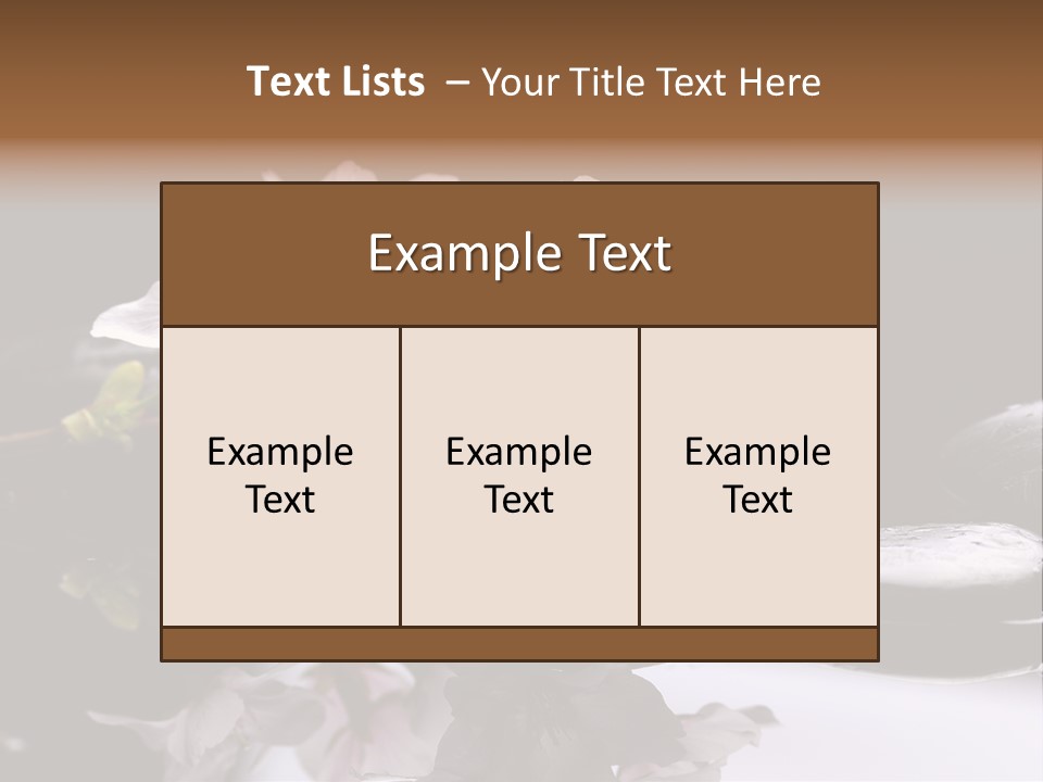 Fond D Écran Zen PowerPoint Template
