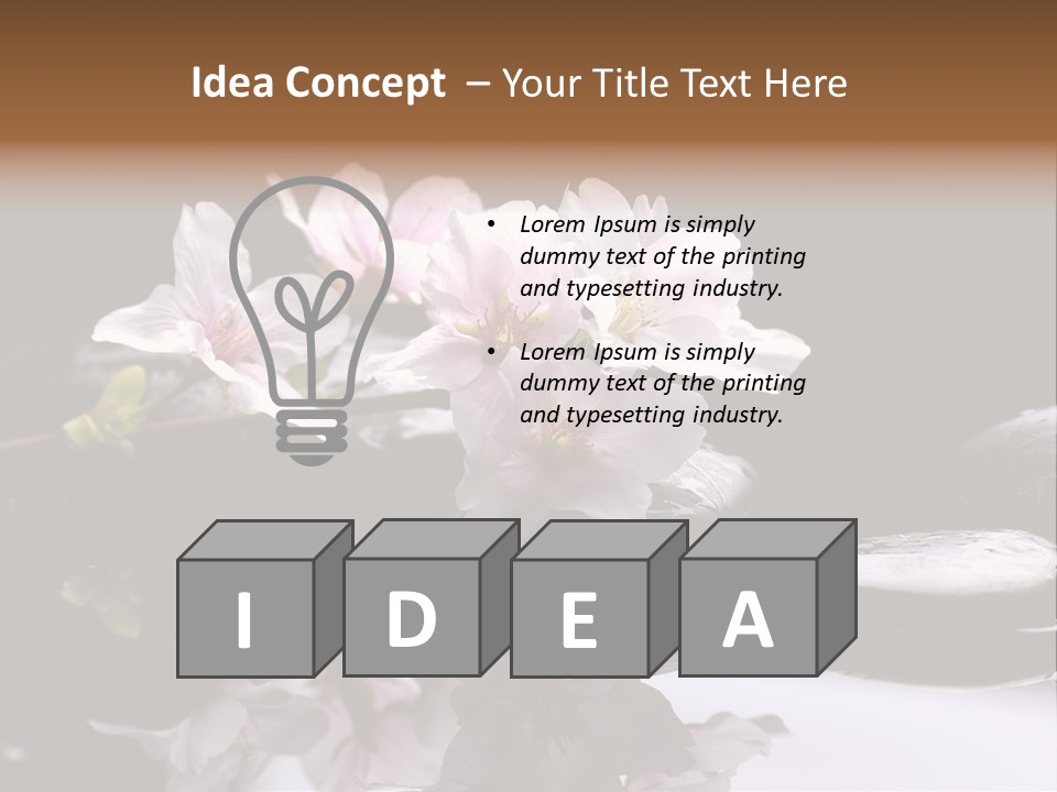 Fond D Écran Zen PowerPoint Template