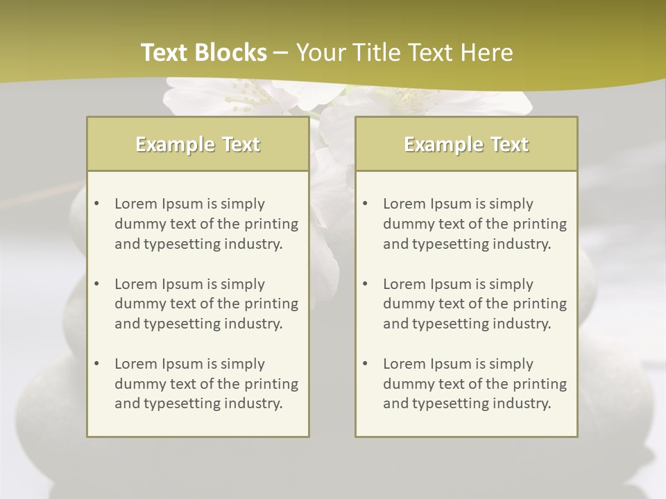Health Leisure Relax PowerPoint Template