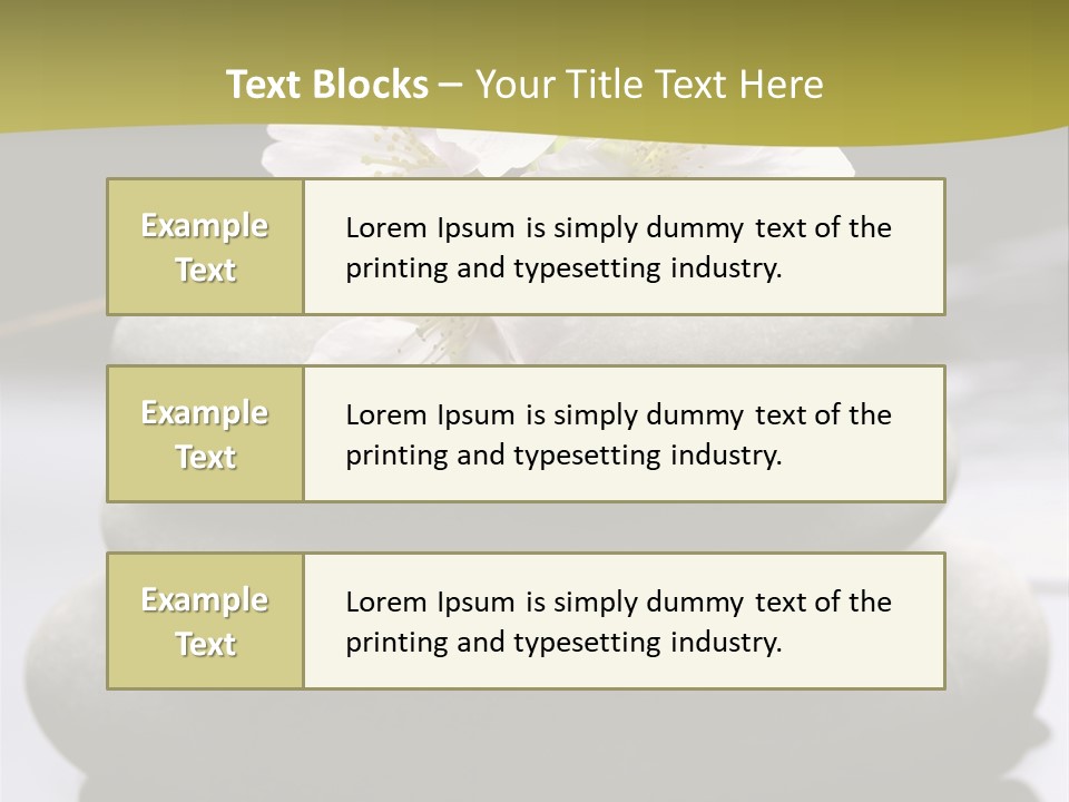 Health Leisure Relax PowerPoint Template