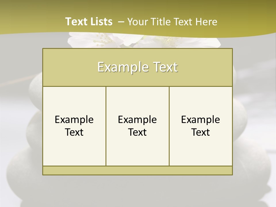 Health Leisure Relax PowerPoint Template
