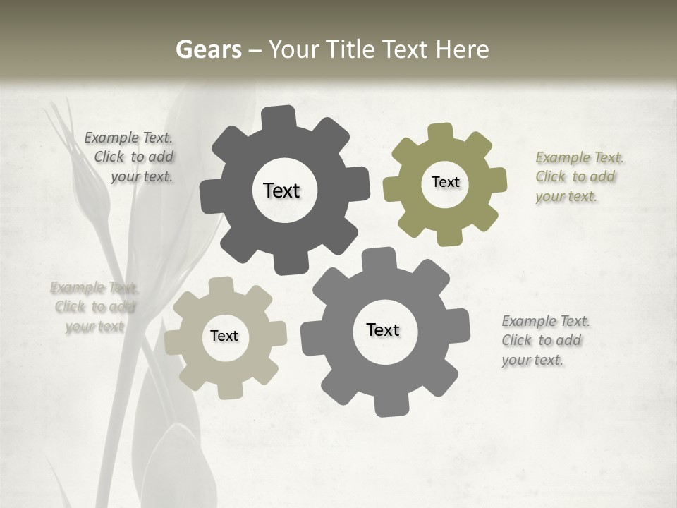 Old Stripes Natural PowerPoint Template