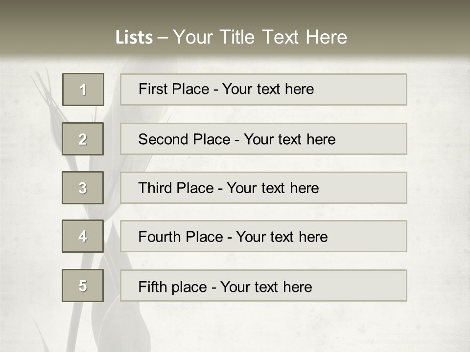 Old Stripes Natural PowerPoint Template