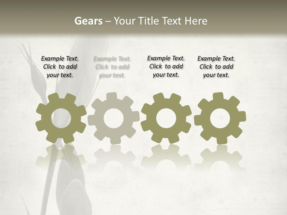 Old Stripes Natural PowerPoint Template