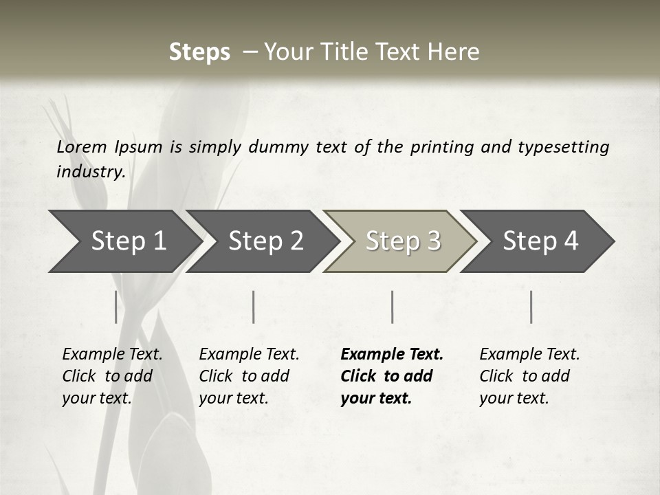 Old Stripes Natural PowerPoint Template