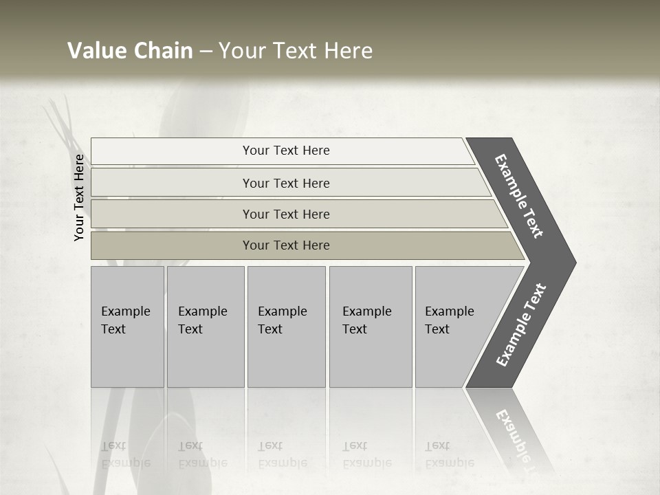 Old Stripes Natural PowerPoint Template