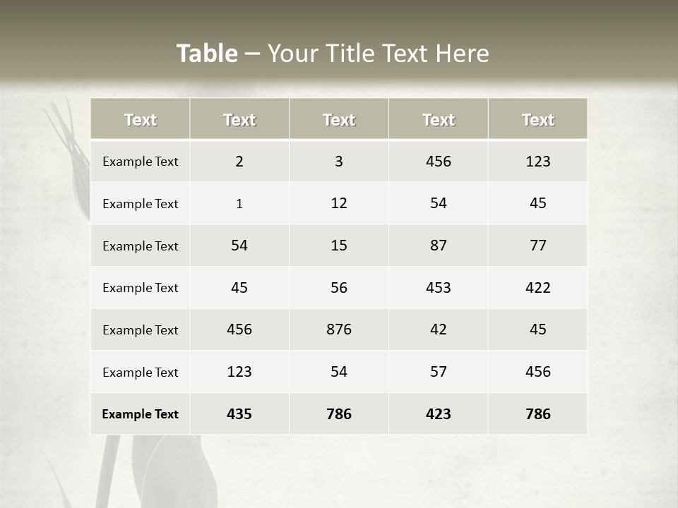 Old Stripes Natural PowerPoint Template