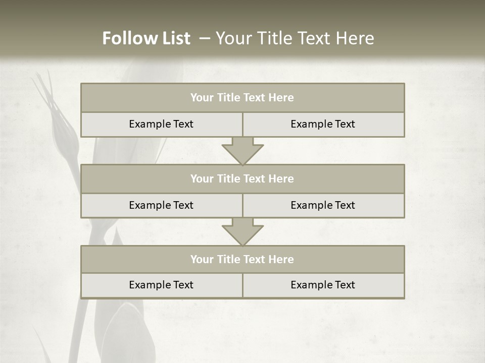 Old Stripes Natural PowerPoint Template