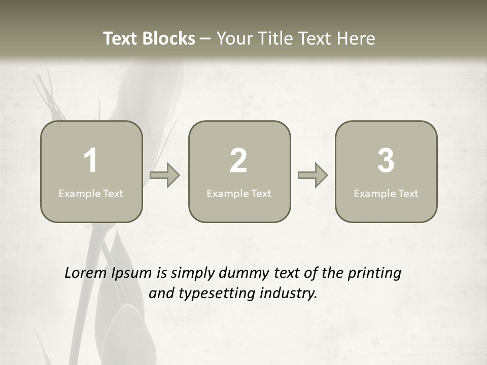 Old Stripes Natural PowerPoint Template