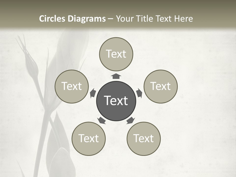 Old Stripes Natural PowerPoint Template