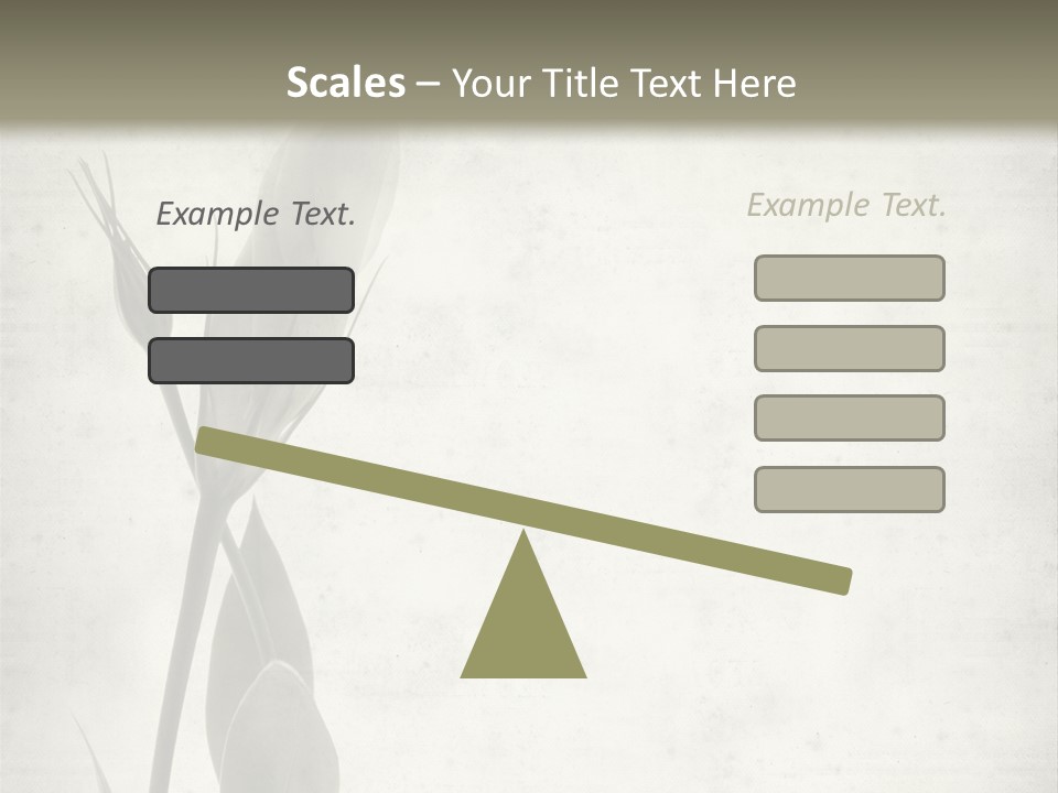 Old Stripes Natural PowerPoint Template