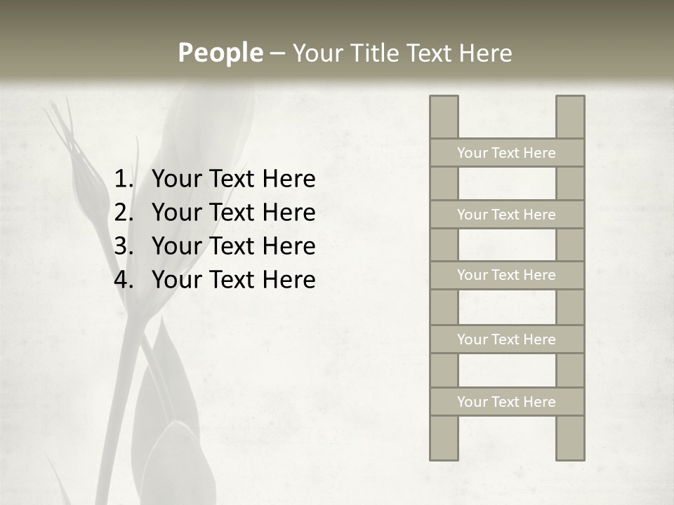 Old Stripes Natural PowerPoint Template