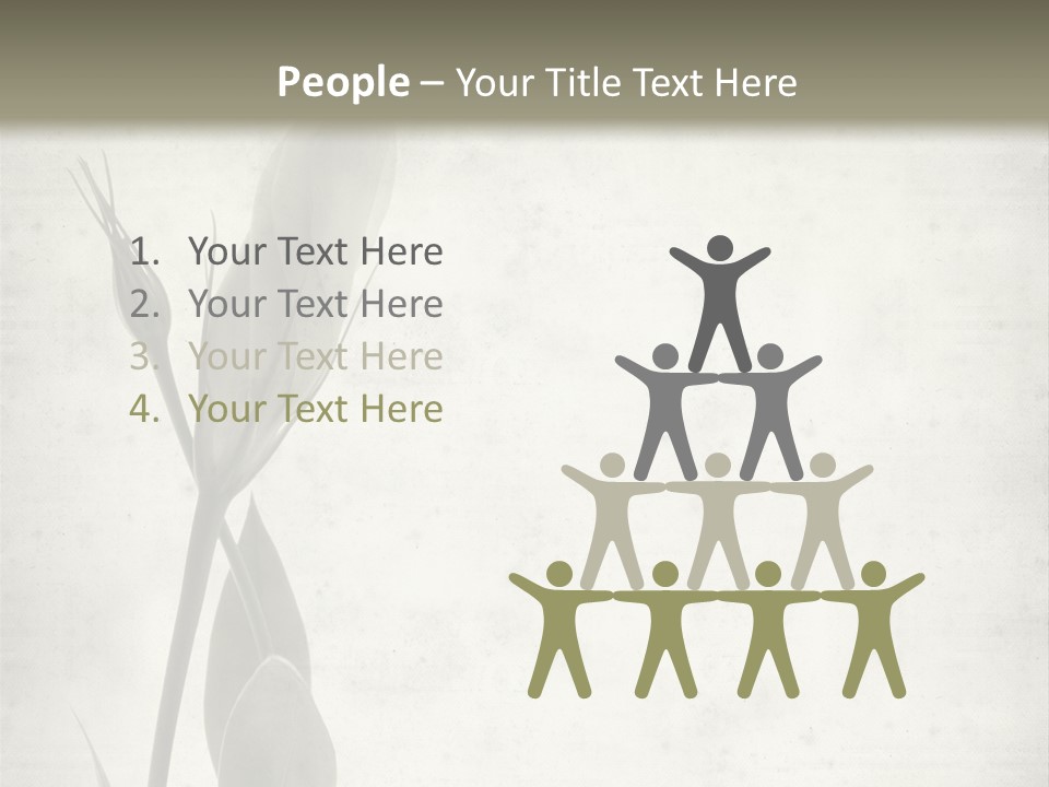 Old Stripes Natural PowerPoint Template