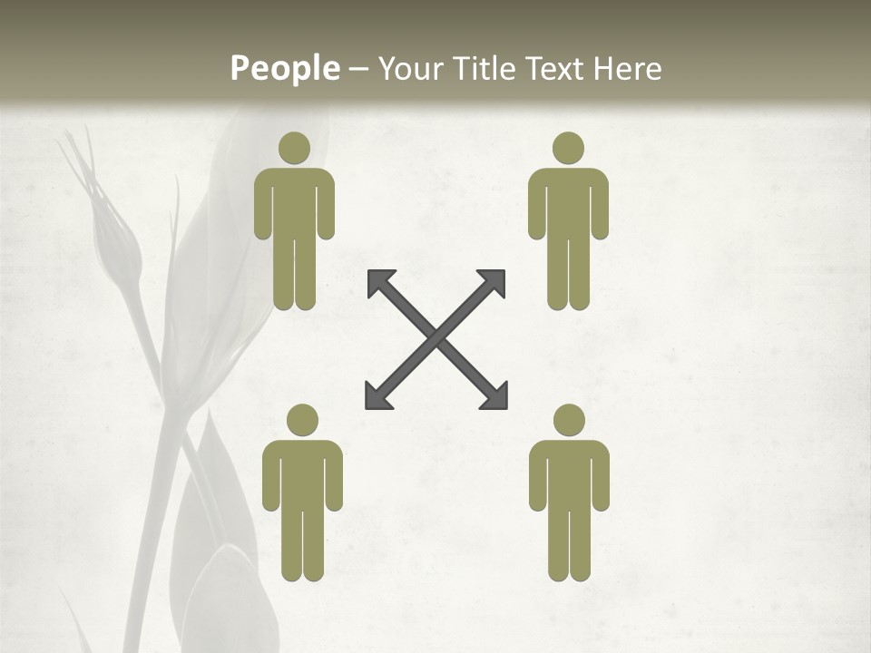 Old Stripes Natural PowerPoint Template