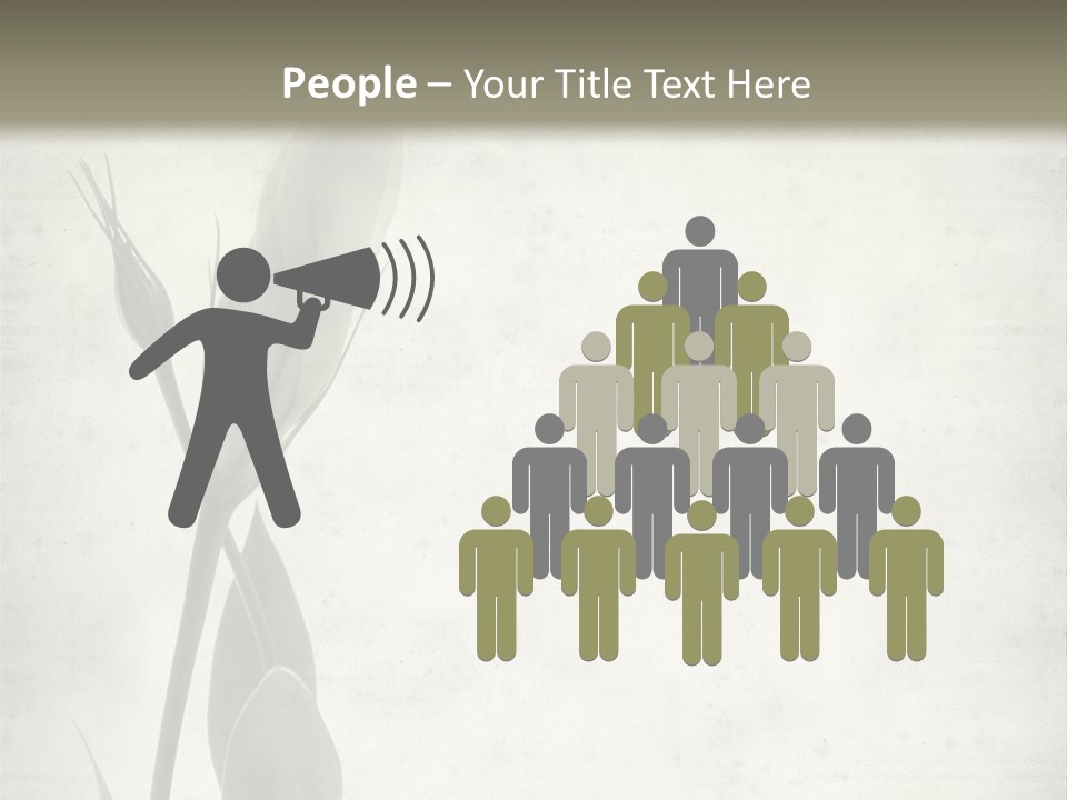 Old Stripes Natural PowerPoint Template