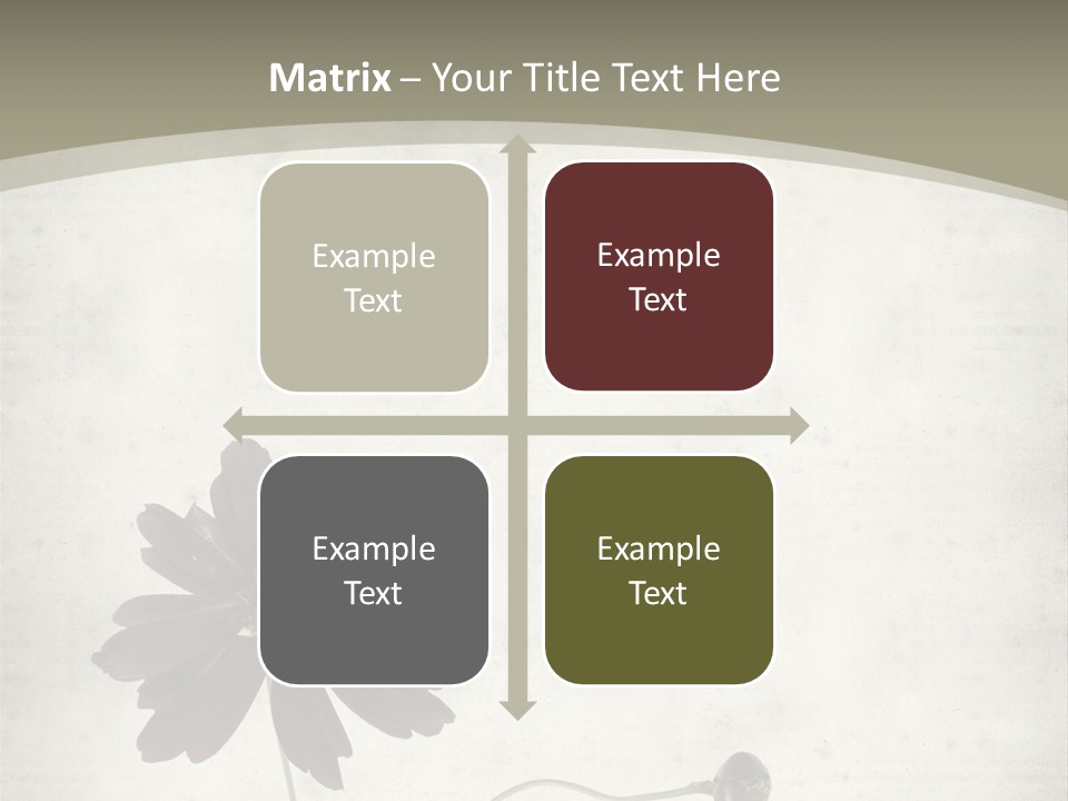 Retro Brown Weathered PowerPoint Template