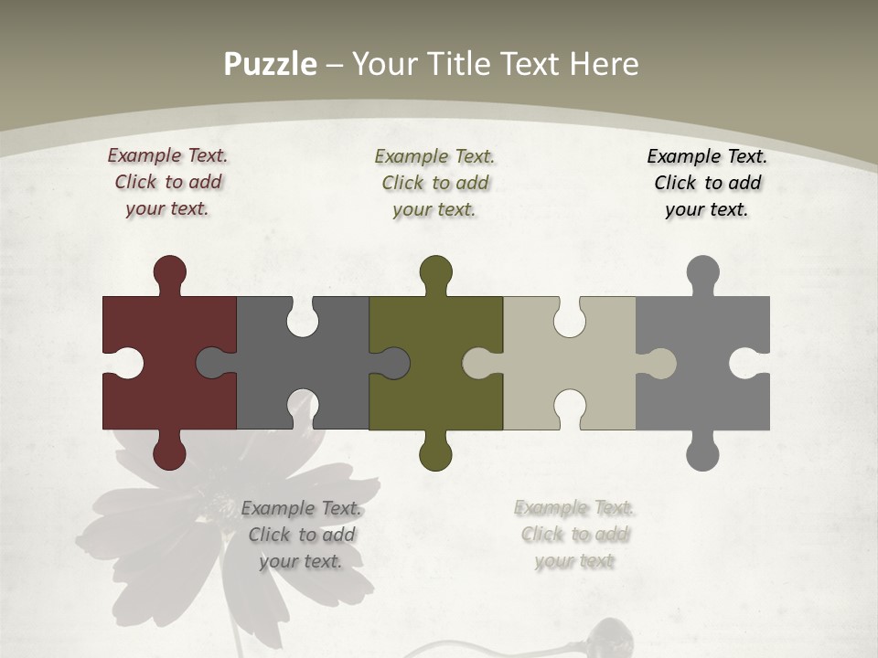 Retro Brown Weathered PowerPoint Template