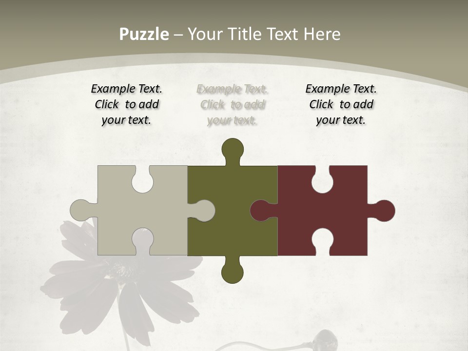 Retro Brown Weathered PowerPoint Template