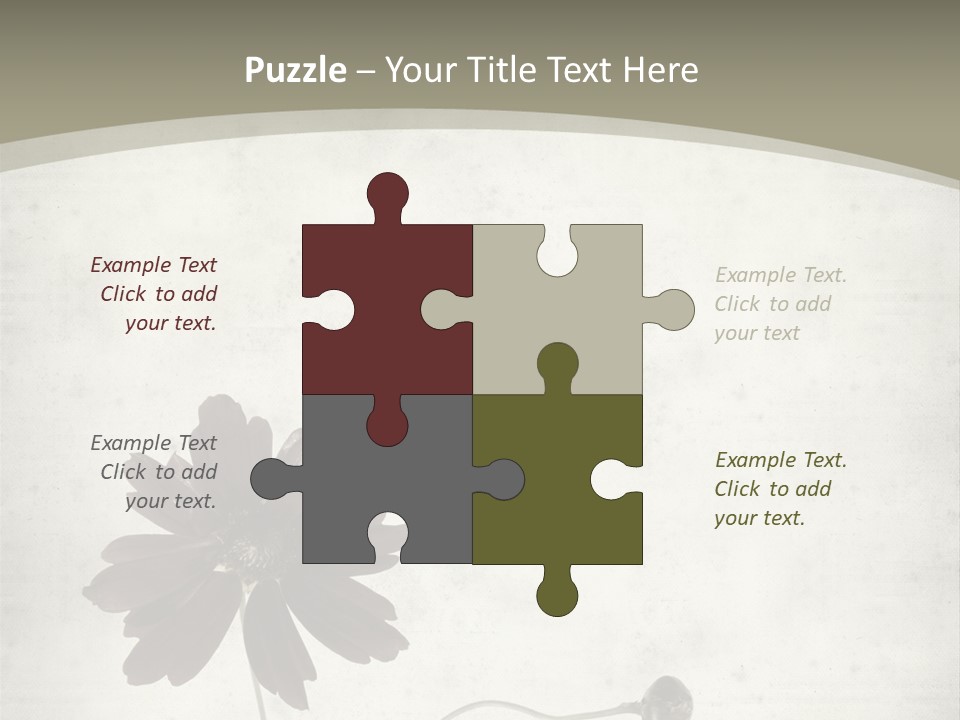 Retro Brown Weathered PowerPoint Template